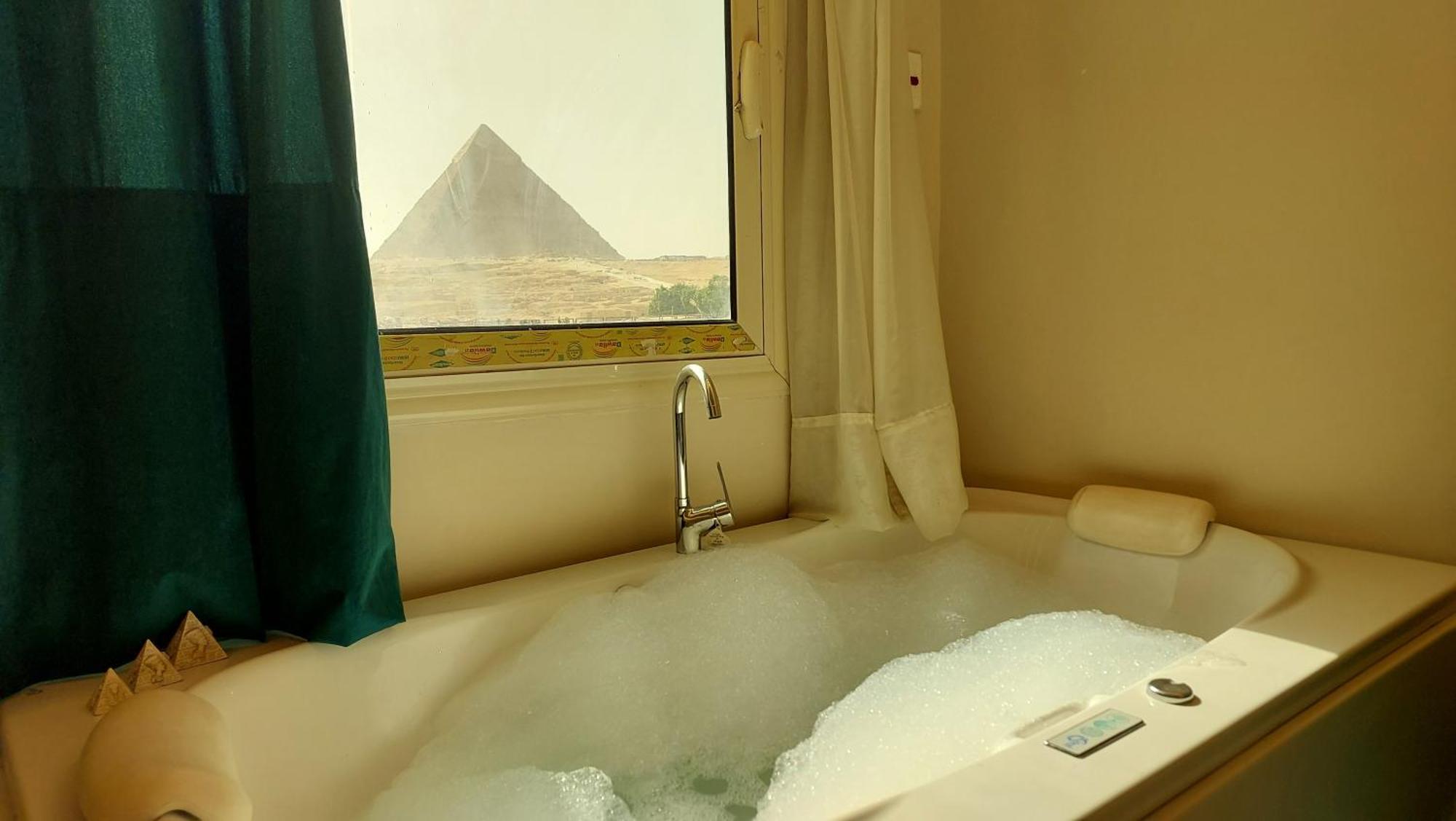 A Pousada Anubis Kingdom Pyramids Kafrat al Jabal Exterior foto